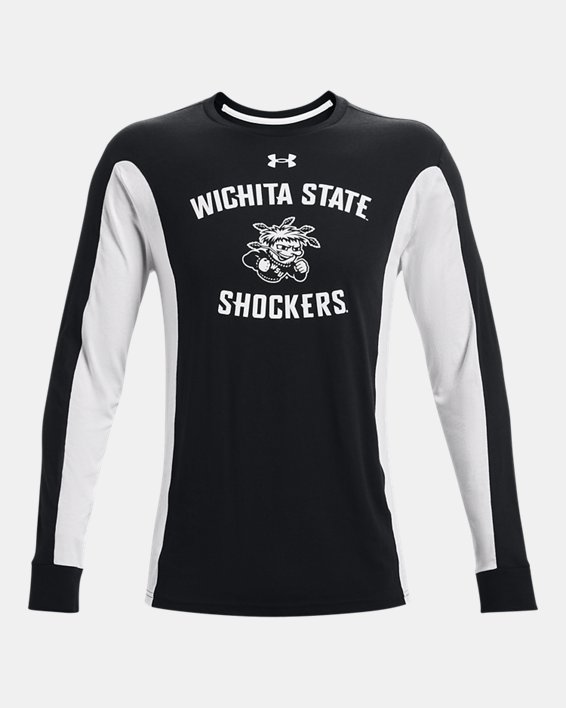 Men's UA Overtime Collegiate Sideline T-Shirt, Black, pdpMainDesktop image number 3